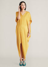 Load image into Gallery viewer, V-Neck Silk Caftan