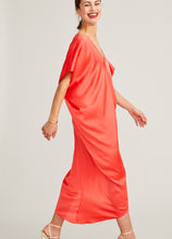 Load image into Gallery viewer, V-Neck Silk Caftan