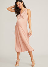 Load image into Gallery viewer, Cowl Neck Slip Dress
