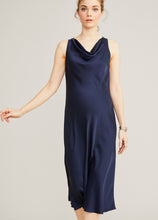 Load image into Gallery viewer, Cowl Neck Slip Dress
