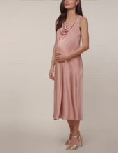 Load and play video in Gallery viewer, Cowl Neck Slip Dress
